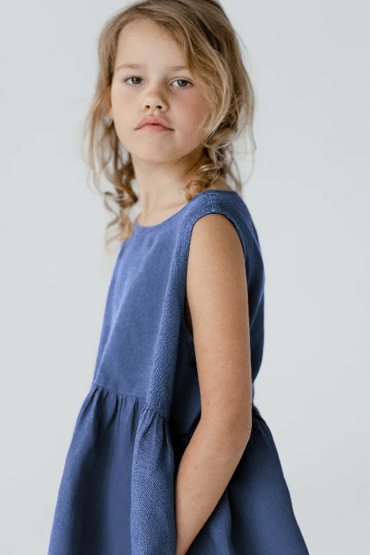 Mini Me Smock Dress, Sleeveless