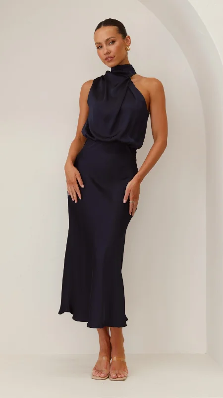 Esther Maxi Dress - Navy